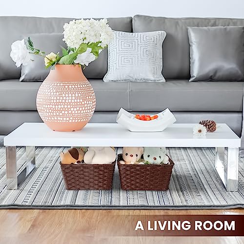 Wicker Storage Baskets (2 Count)