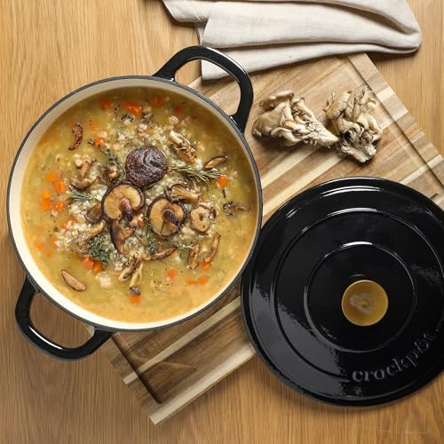 Crock Pot Artisan 7 (Black w/ Gold Knob / 7-Quart)