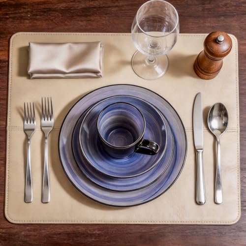 Stoneware Sonoma 56pc Dinnerware Set (Cobalt)