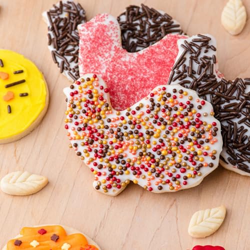 Fall Sprinkles 6 Cell Jar (6.45 Ounce)