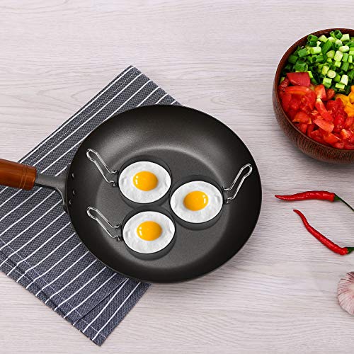6 Pack Griddle Egg Rings for Frying