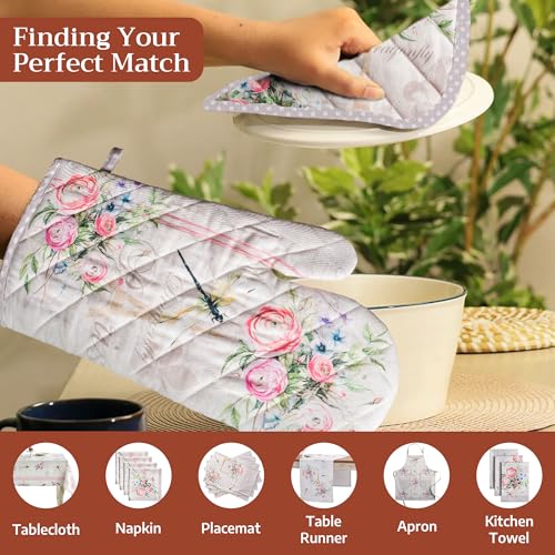 Pot Holders 100% Cotton Potholders (094 - Champ De Mars / 8" x 8" (Pot Holder Pack of 1))