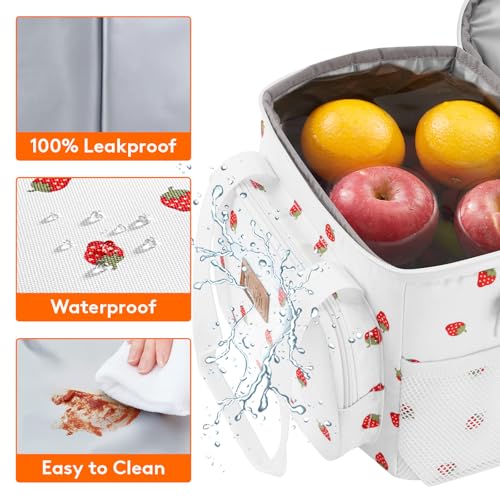 Medium Lunch Bag (Strawberry / Medium(9L))