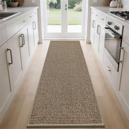 Kitchen Runner Rugs 32"x84" (Taupe / 32" X 84" (Rectangular))