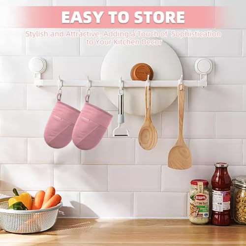Mini Oven Mitts (Pink)