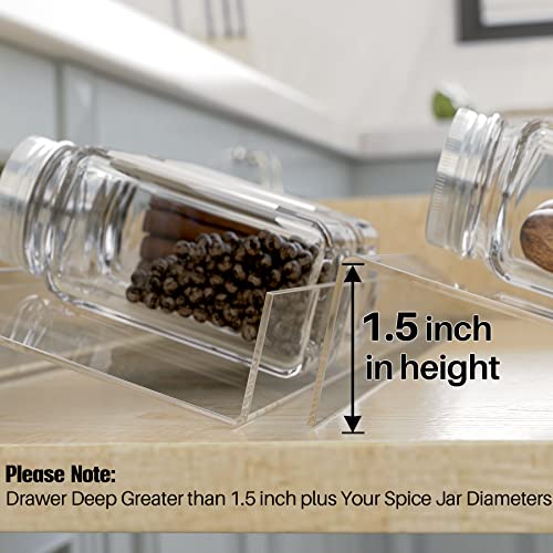 Spice Drawer Organizer (Large-8Pcs)
