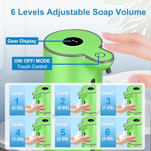 Automatic Foaming Soap Dispenser Touchless (Green / Foam)