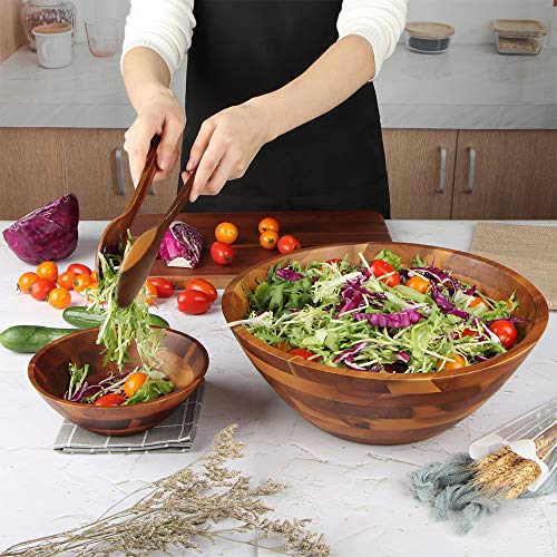 Salad Bowls Wooden Salad Bowls Set (3 Count)