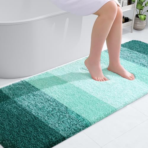 Bathroom Runner Rug 70x20 (70" X 20" / Blackish Green)