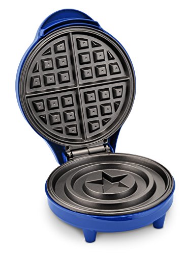 MVA 278 Captain America Waffle Maker (13" x 9.7" x 4")