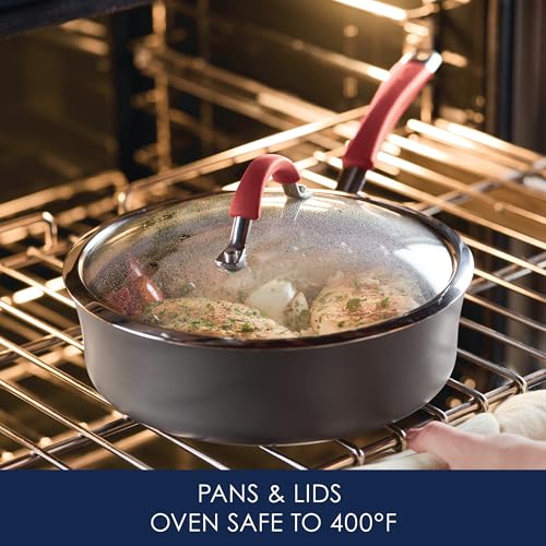 Cucina Dishwasher (Cranberry Red / 12 Piece Hard Anodized)