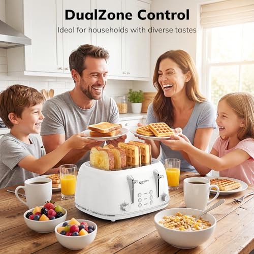 Toaster 4 Slice (4 Slice / White)