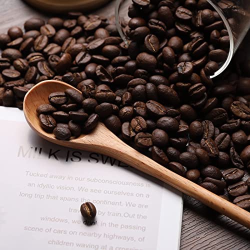 4 PCS 6 Inch Honey Dipper Sticks and 4 PCS 7.87 Inch Coffee Stirring Spoons