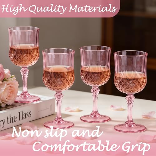 100Pack Plastic Wine Glasses (100 Count)