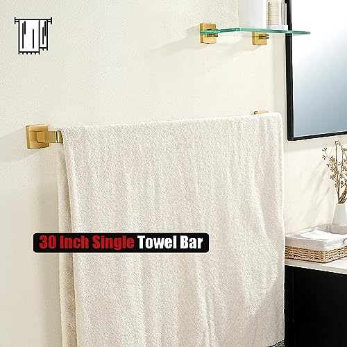 Gold Towel Bar (32.36 Inch / Brushed Gold)