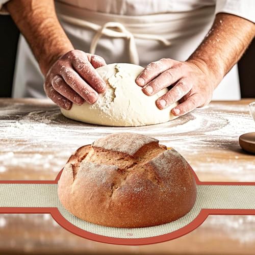 Silicone Bread Sling (2 Pcs Red Round)