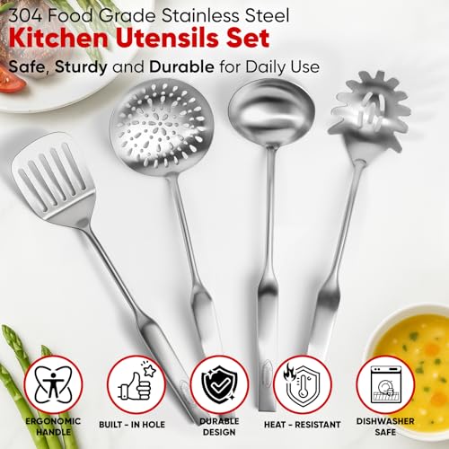 Newness 4 Pcs Cooking Utensils Set