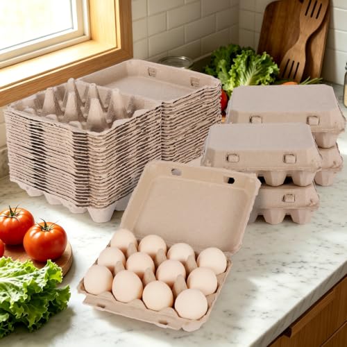 25 Pack Egg Cartons Bulk (3x4 Style - 25Pack)