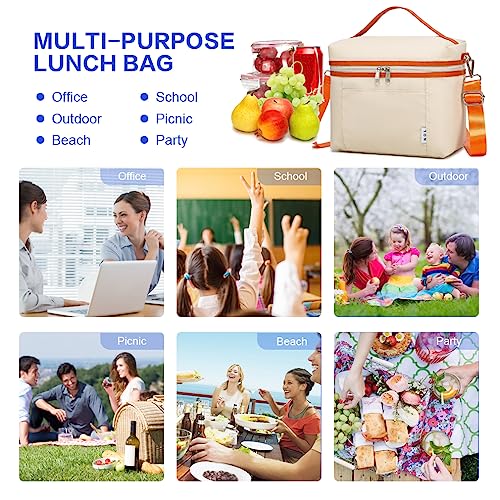 NOL 8L Insulated Lunch Bag for Women