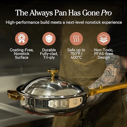 Titanium Always Pan Pro (Standard / Gold)