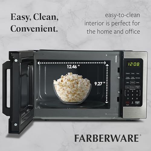0.9 Cu. Ft. Countertop Microwave Oven (0.9 Cu. Ft. / Stainless Steel)