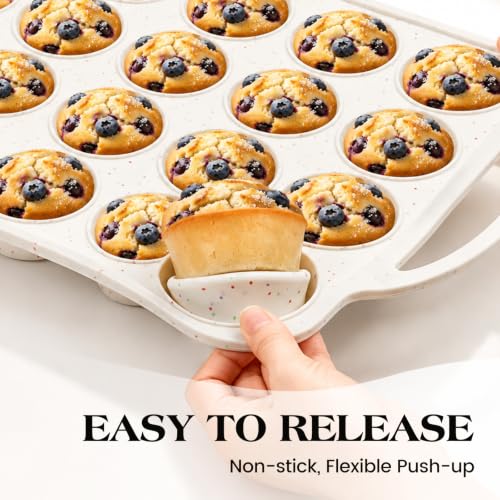Mini Muffin Pan with Metal Reinforced Frame (Mini)