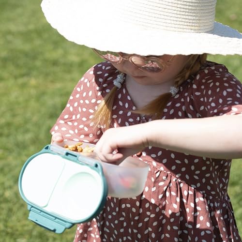 Snack Box Snack Containers for Kids (1-pack / Emerald Forest)