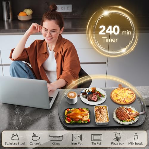 Food Warming Mat (Gray)