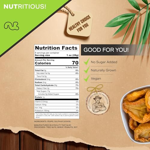 Dried California Pears (Dried Pears / 8 oz)