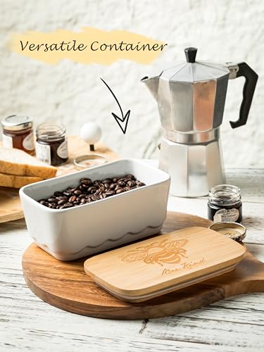 Covered Butter Dish for Countertop