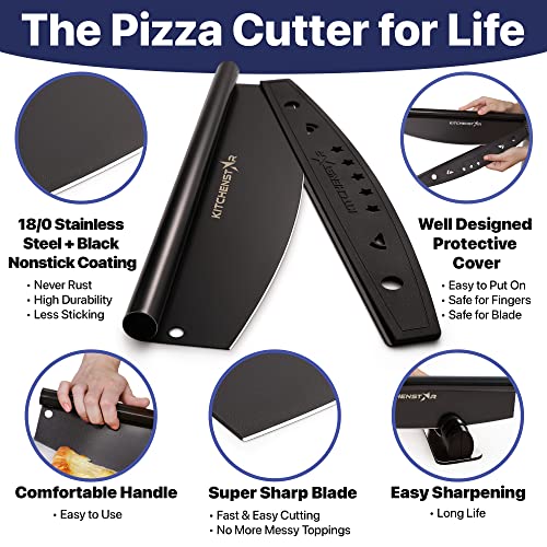 16 Inch Pizza Cutter Rocker Blade