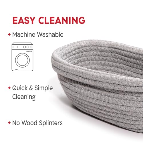 Cotton Rope Banneton Bread Proofing Basket Set (2 Count)