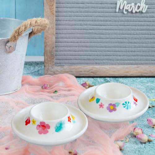 Easter Ceramic Egg Cups (2 Count)