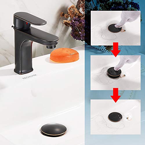 Bathroom Sink Drain (Without Overflow / Oil-rubbed Bronze)