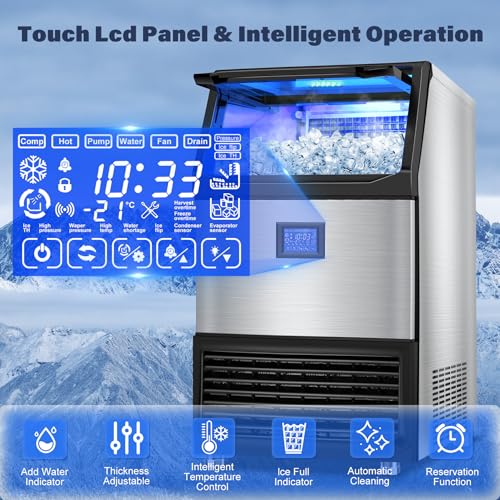Commercial Ice Maker Machine (500Lbs/24H)