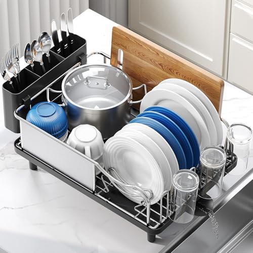 Stainless Steel Dish Drying Rack for Kitchen Counter