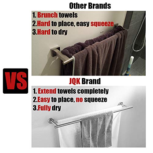 Bath Towel Bar Chrome (Chrome / 39 Inch)