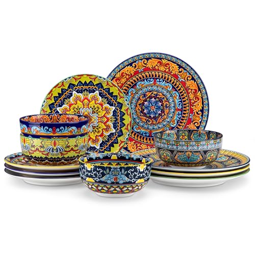 Plates and Bowls Sets (Service for 4 (12 Pcs))