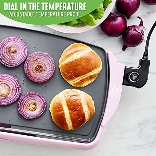 20" Extra Large Electric Griddle (Soft Pink)