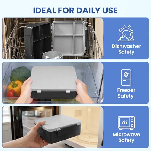 Bento Lunch Box for Kids with 8oz Soup Thermo