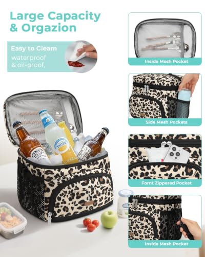 Lunch Box for Men Women Insulated Lunch Tote Cooler Bag Lunchbox