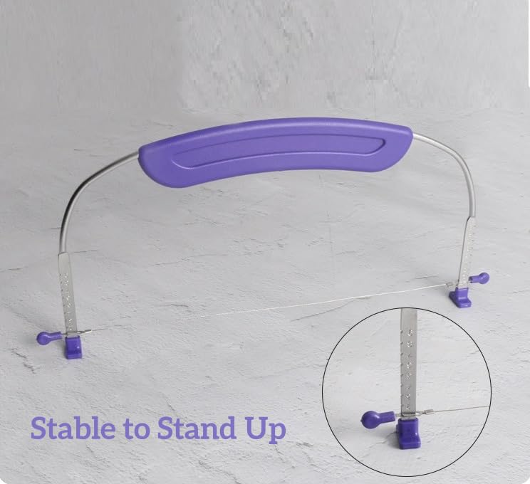 Adjustable Cake Leveler Cutter for Leveling Tops (purple Cake Leveler)