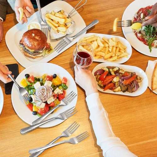 240 Pcs Stainless Steel Dinner Forks Bulk Set