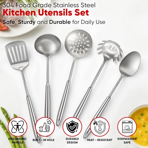 5 Pcs Newness Cooking Utensils Set