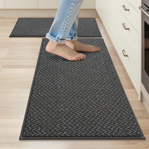 Kitchen Rugs Set of 2 Non