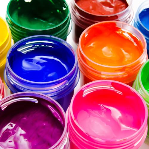 6 Pack 6 oz Plastic Jars Containers with Lids (6 Count)