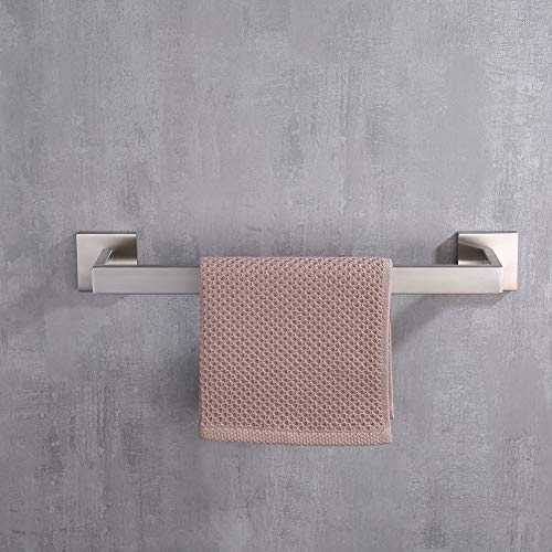 16 Inch Towel Bar Rack Brushed Nickel (Brushed Nickel / 16 Inch)
