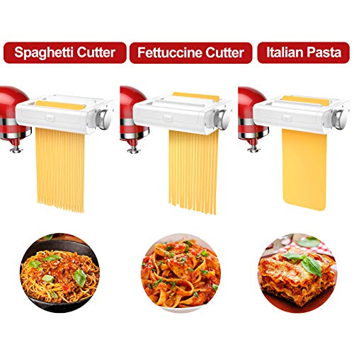 3 in 1 Pasta Maker Attachment for All KitchenAid Mixers
