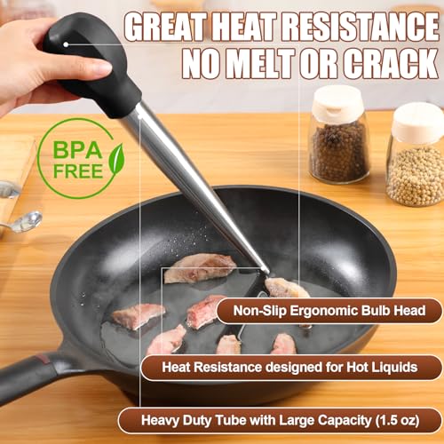 Large Turkey Baster with Cleaning Brush & Needle