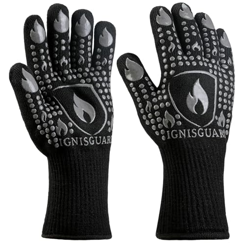 BBQ & Grill Gloves (Gray / Large)